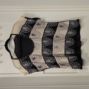 Nanette Lepore Hand Beaded Silk Top